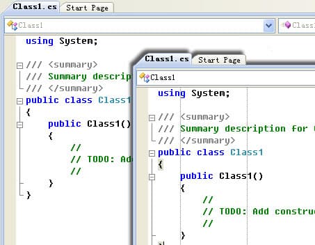 如何在Visual Studio中给文本编辑器添加参考线