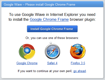 Google Wave与HTML 5