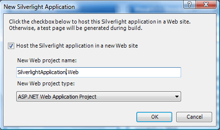 如何关联Silverlight和ASP.NET项目